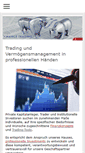 Mobile Screenshot of finance-trading.de
